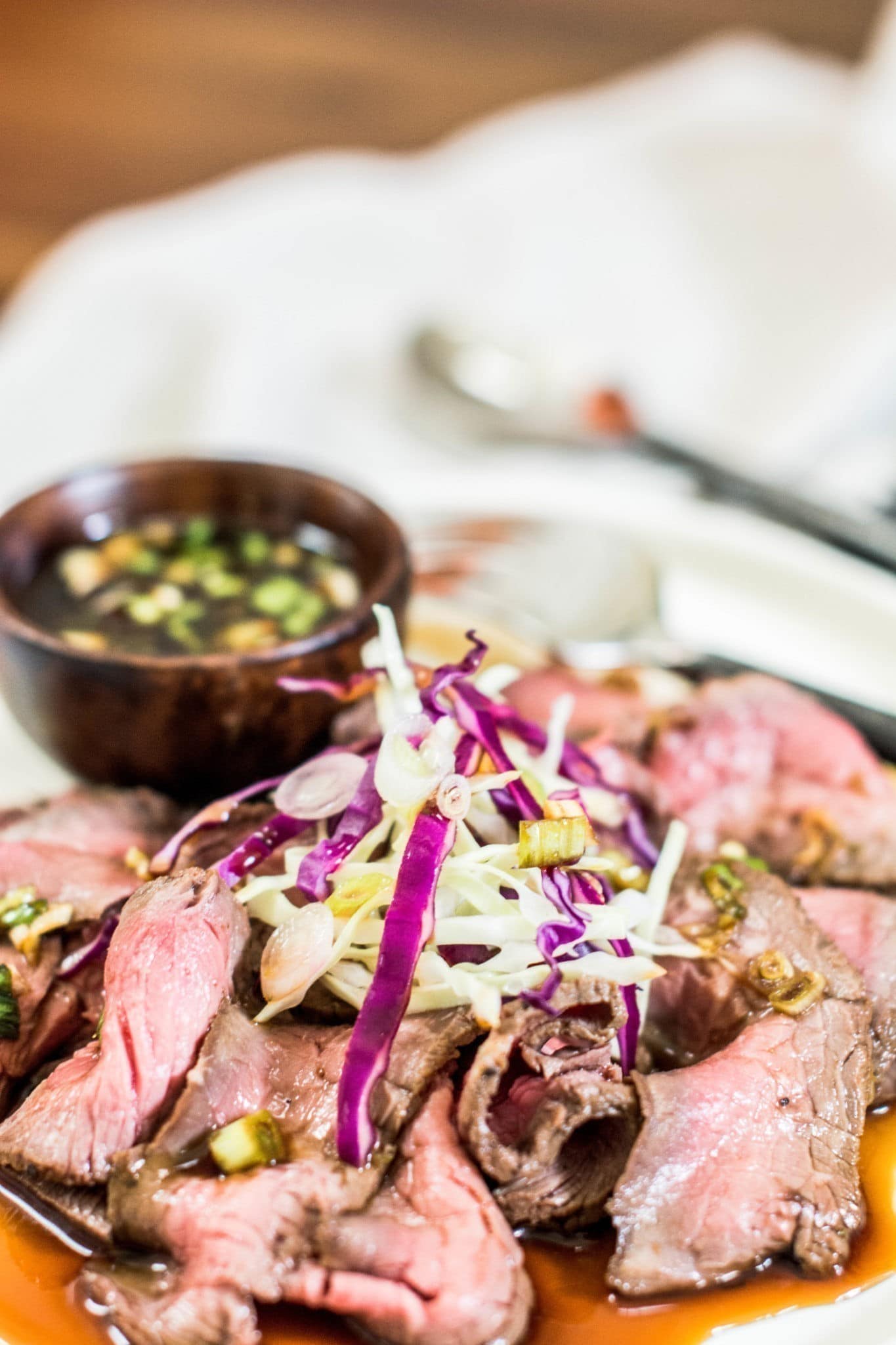 Beef Tataki with Ponzu