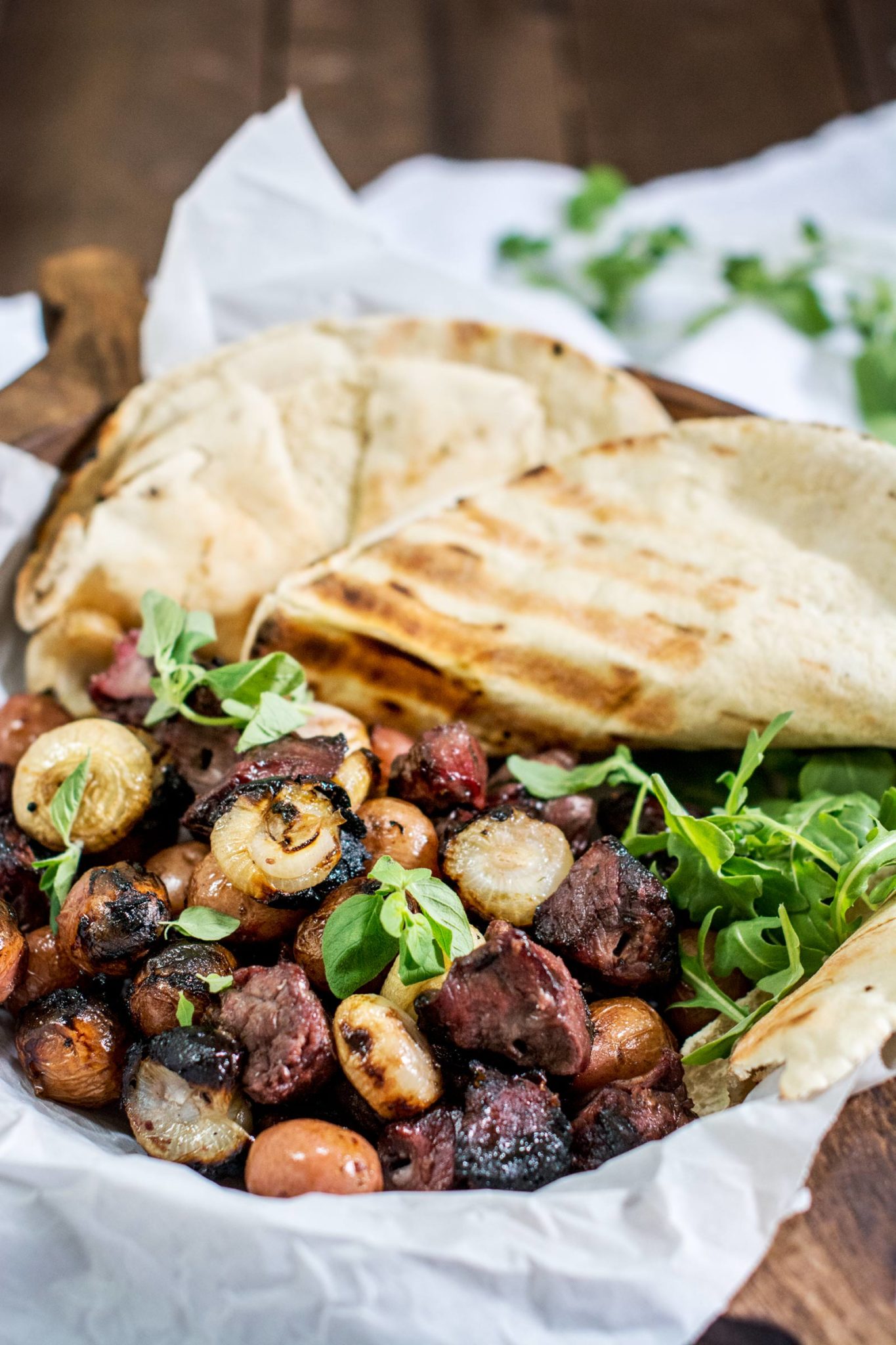 Aussie Honey Lamb Kabobs are so beautifully flavored and easy to make! Get the recipe at Little Figgy Food. They're #Aussome @aussiebeeflamb @biggreenegg #ad