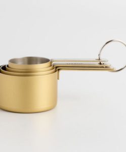 Gold Measuring Cups