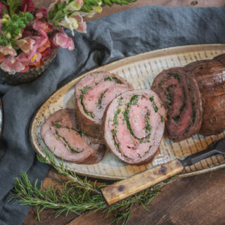 Prosciutto Stuffed Flank Steak recipe