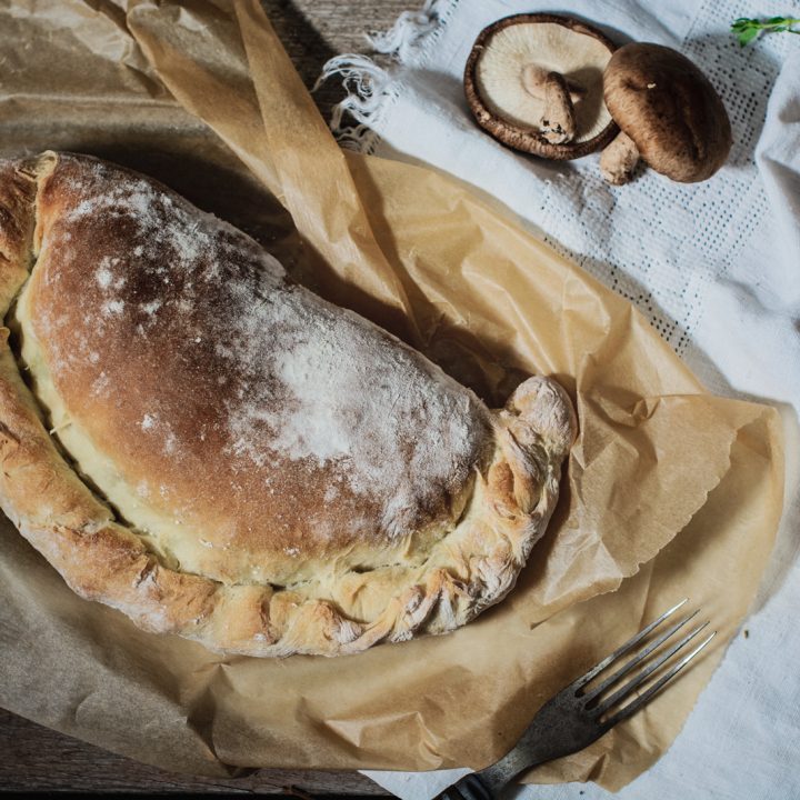 Baked Potato Calzone recipe