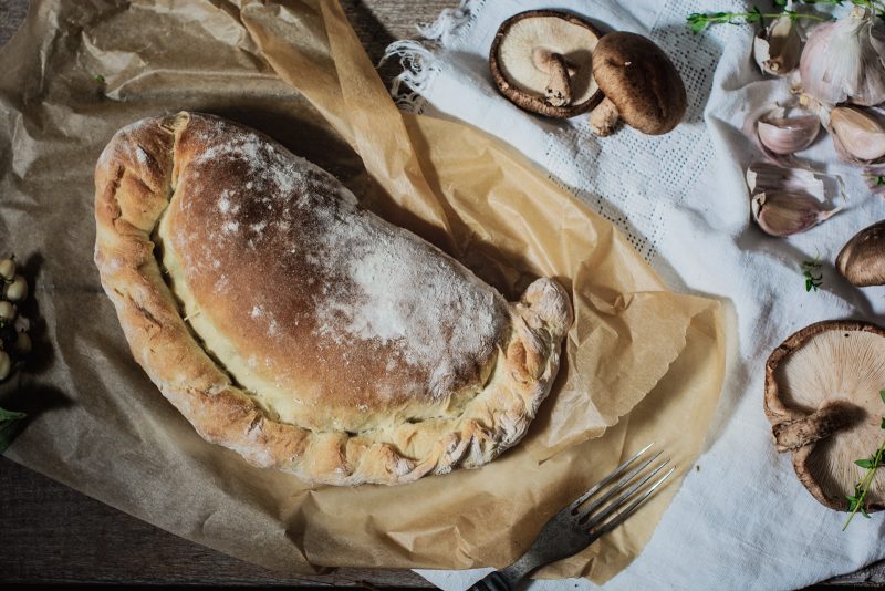 Baked Potato Calzone recipe