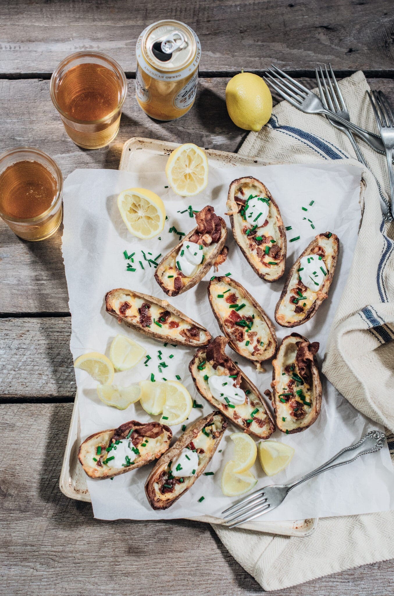 Loaded Potato Skins recipe