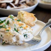 Easy to Make Mushroom Ricotta Manicotti Recipe