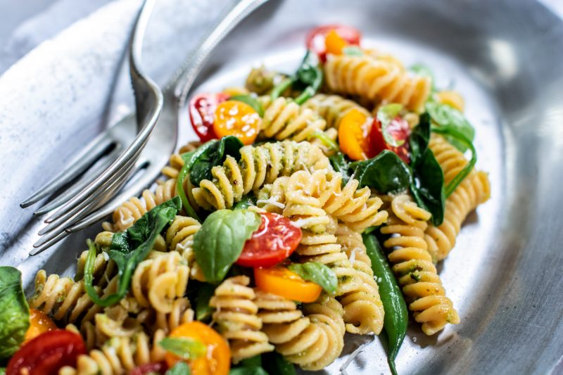 Almond Pesto Pasta