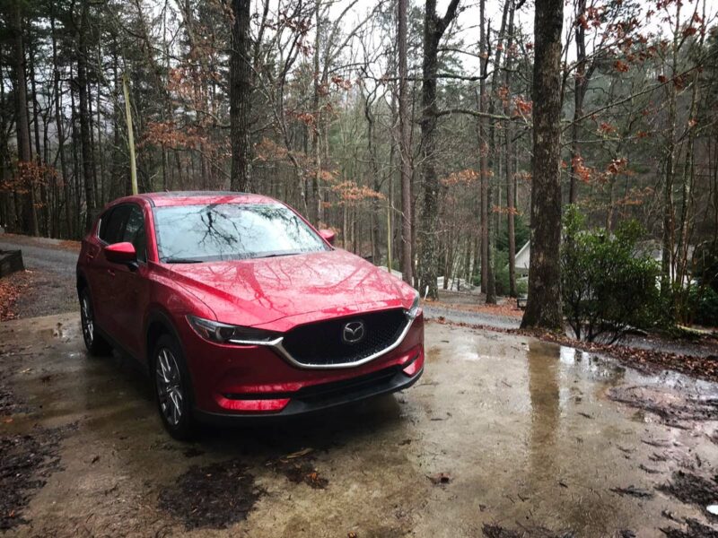 Mazda CX-5 at the cabin