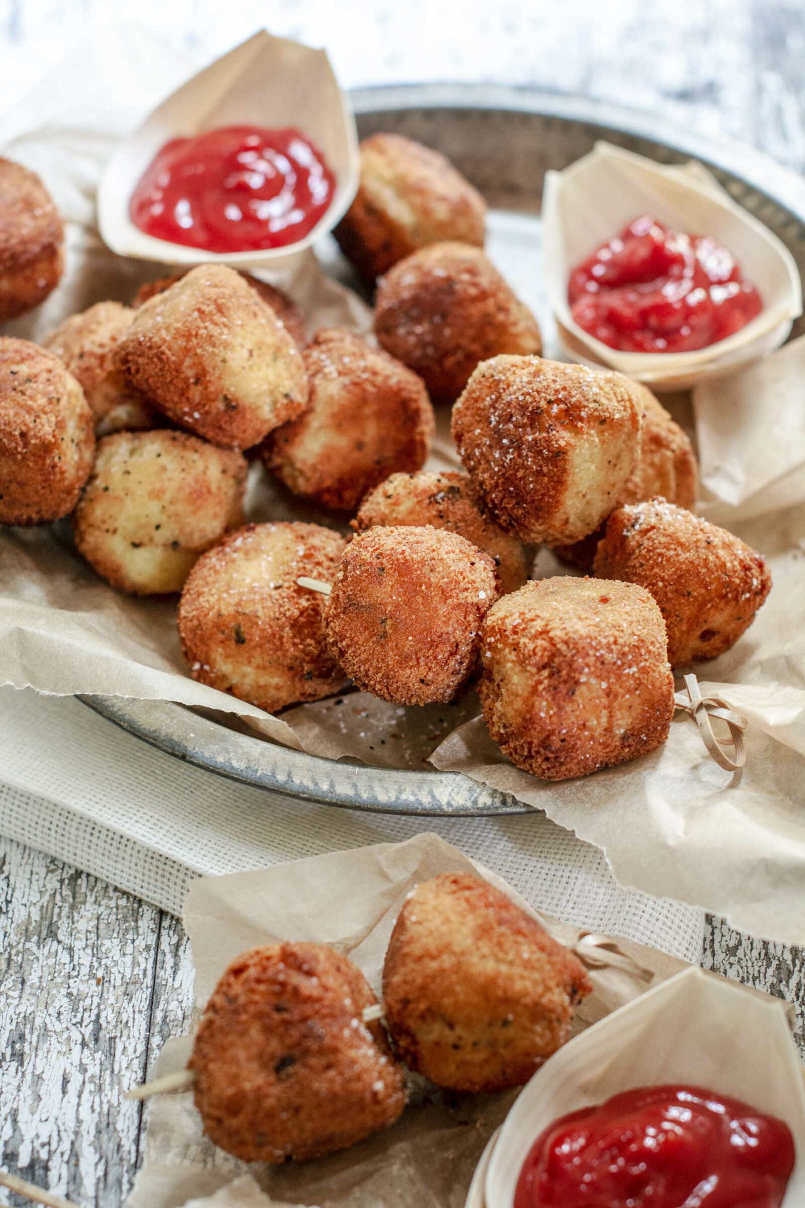 Easy to make and kid-friendly potato nuggets snacks