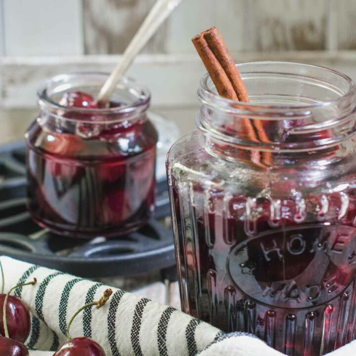 Homemade Maraschino Cherries recipe