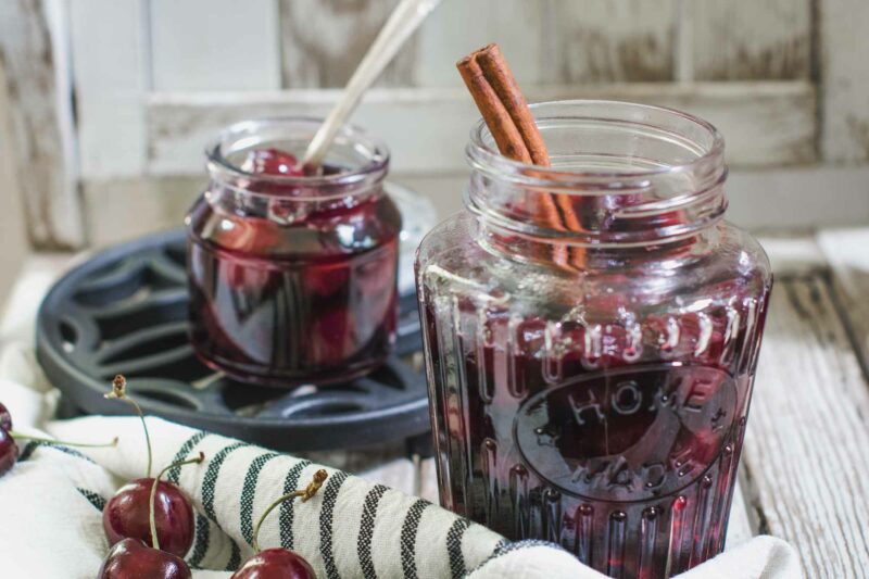 Homemade Maraschino Cherries recipe