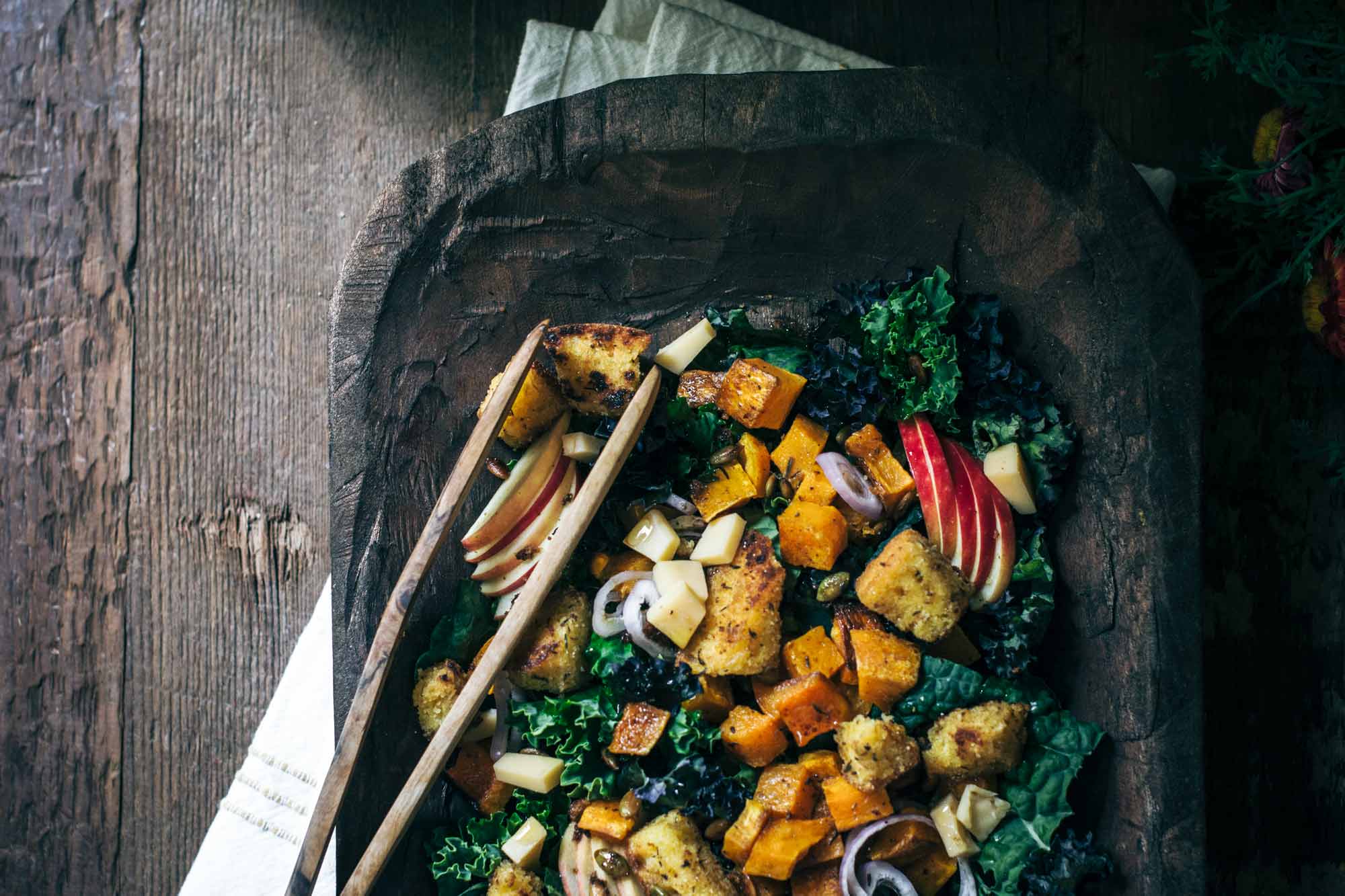 Roasted Butternut Panzanella
