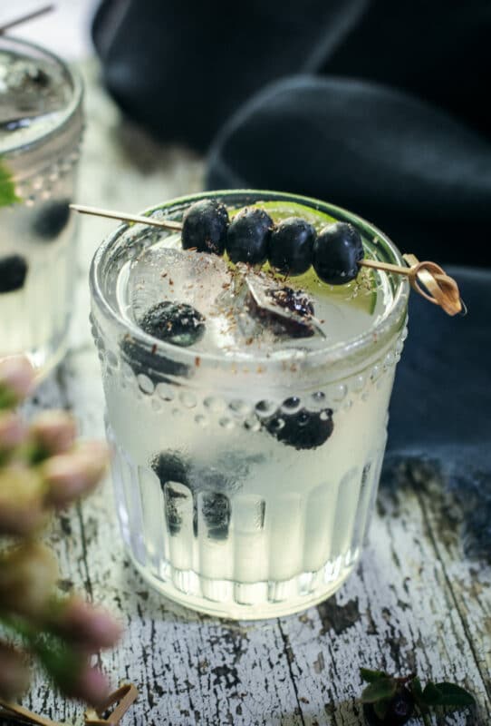 Vodka Blueberry Buck Cocktail recipe
