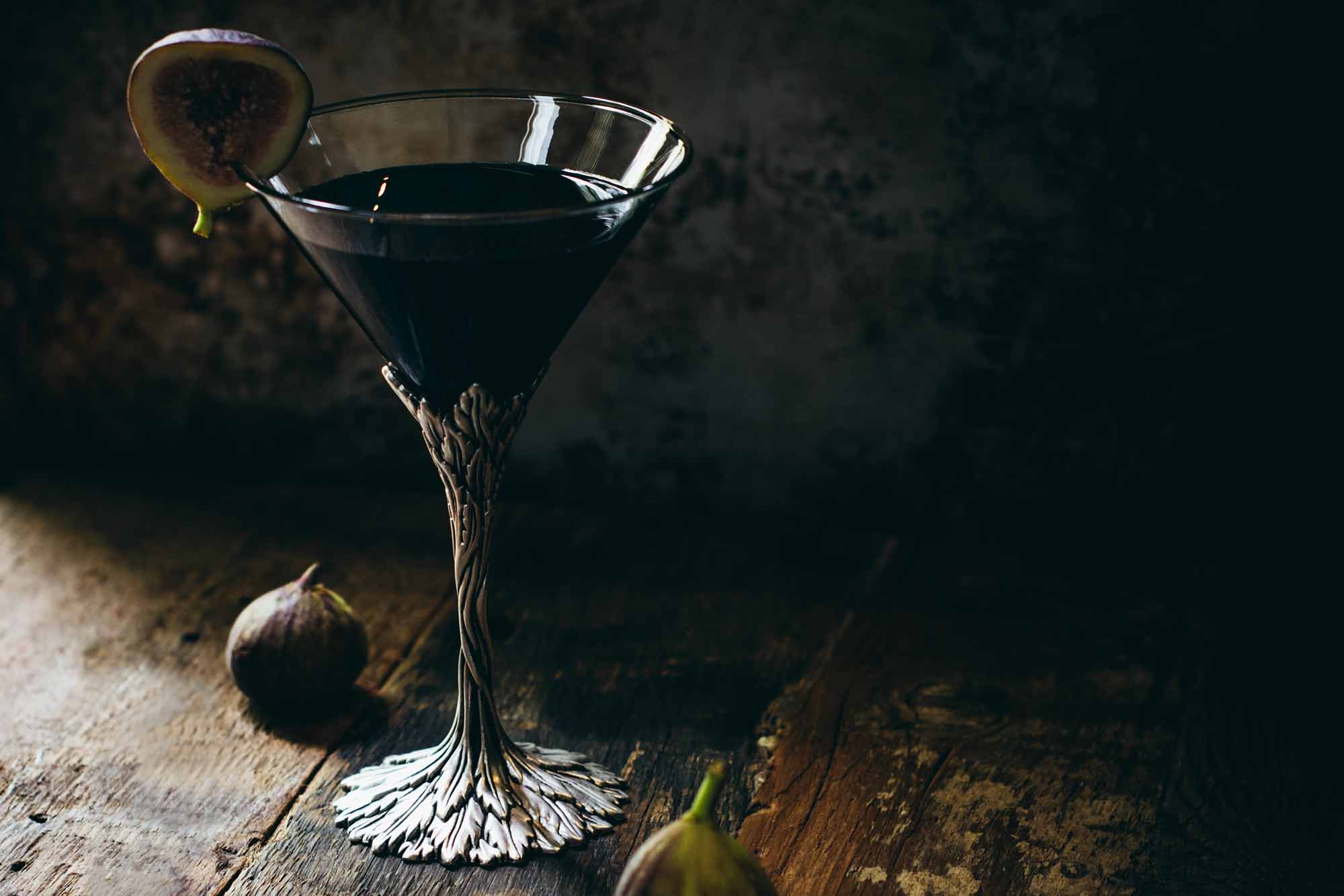 Black Fig Vodka Martini