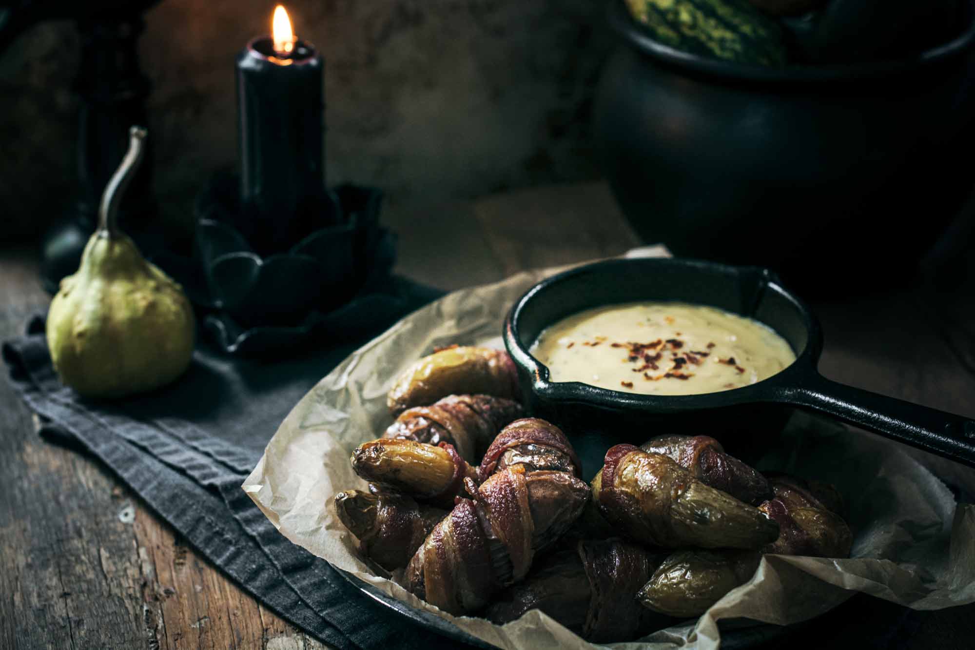 Frightening Fingerlings - Potato Appetizers