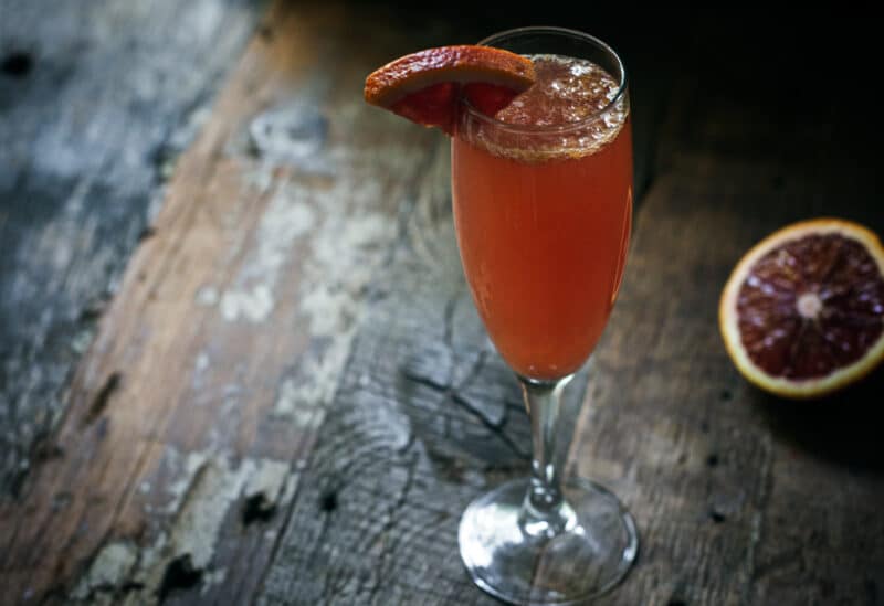 Garnished Bellini Recipe