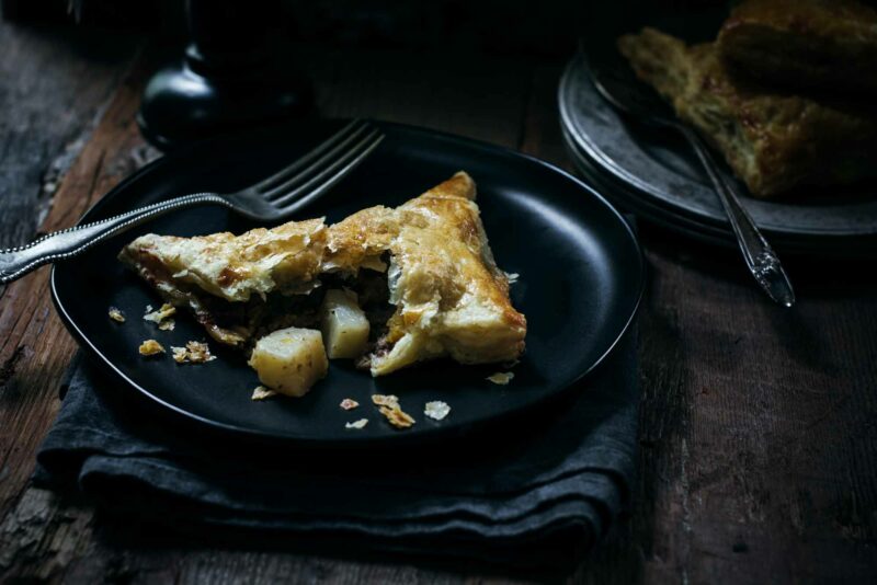 Beef and Potato hand pies recipe
