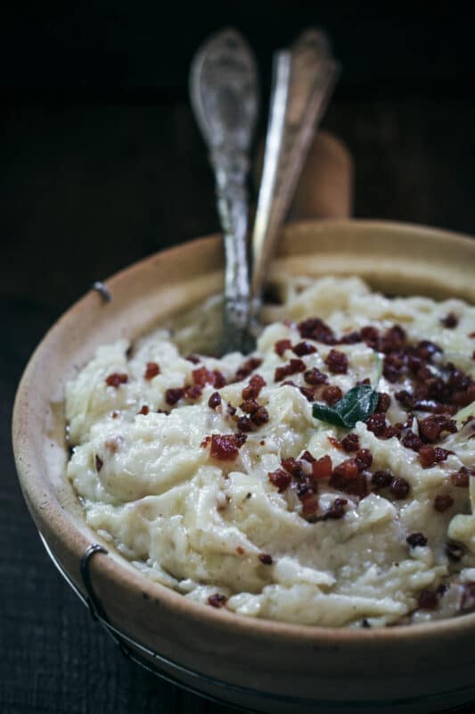 Pancetta Pecorino Potatoes