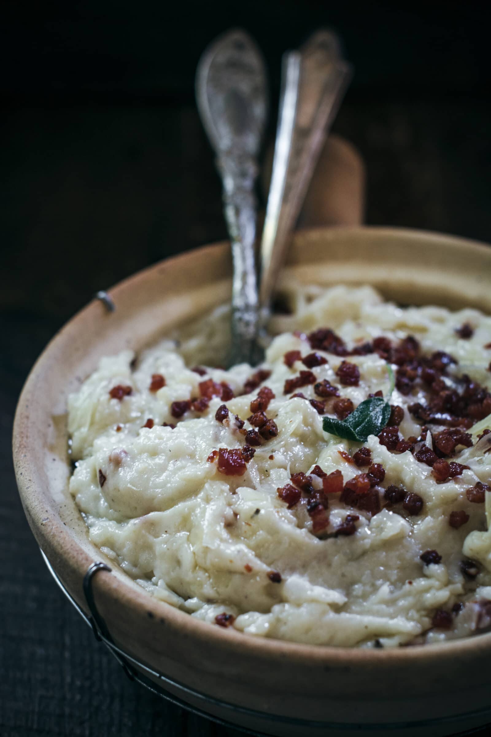 Pancetta Pecorino Potatoes