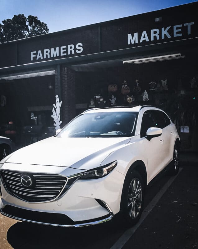 Mazda White CX 9