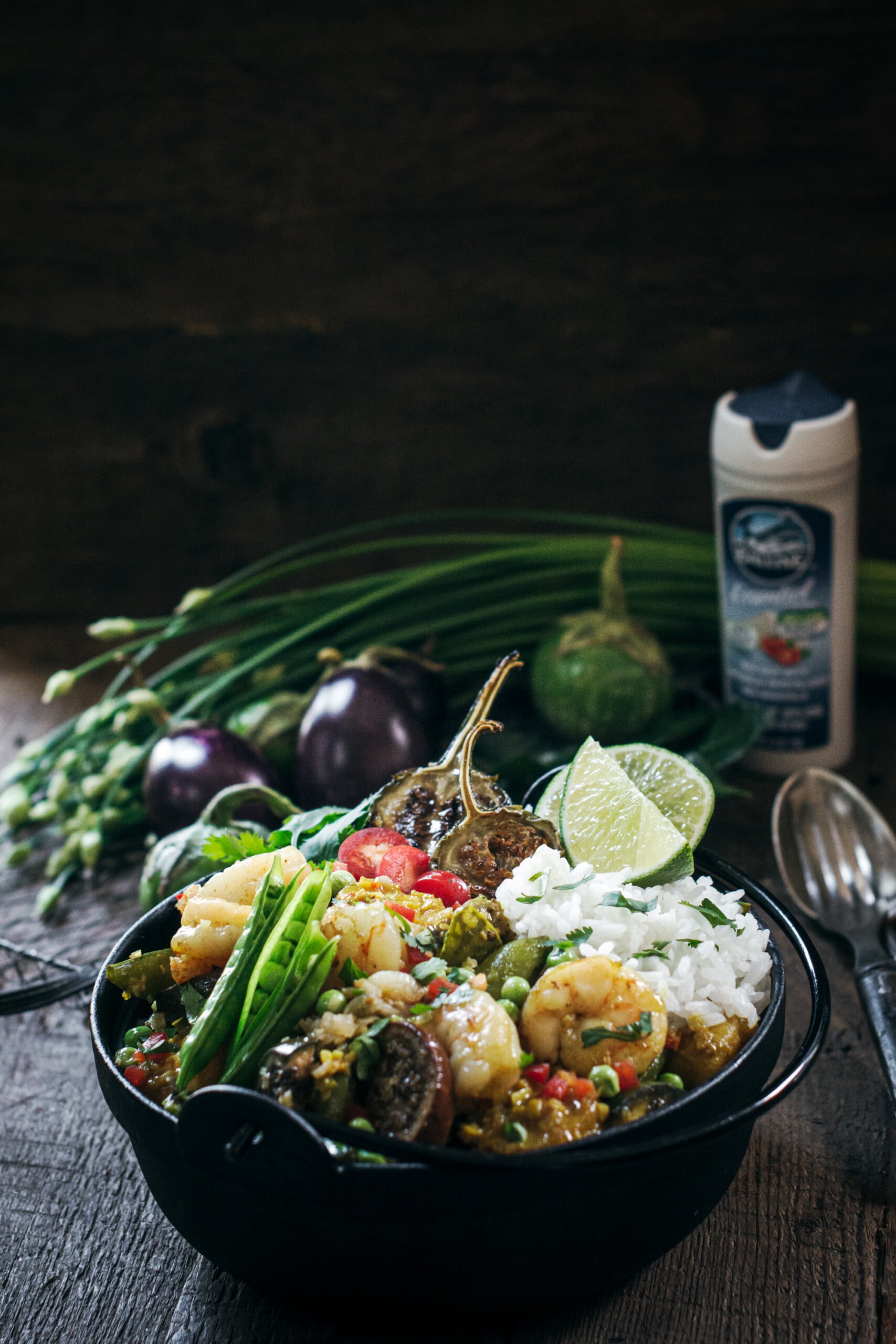 Ginger Thai Shrimp Curry