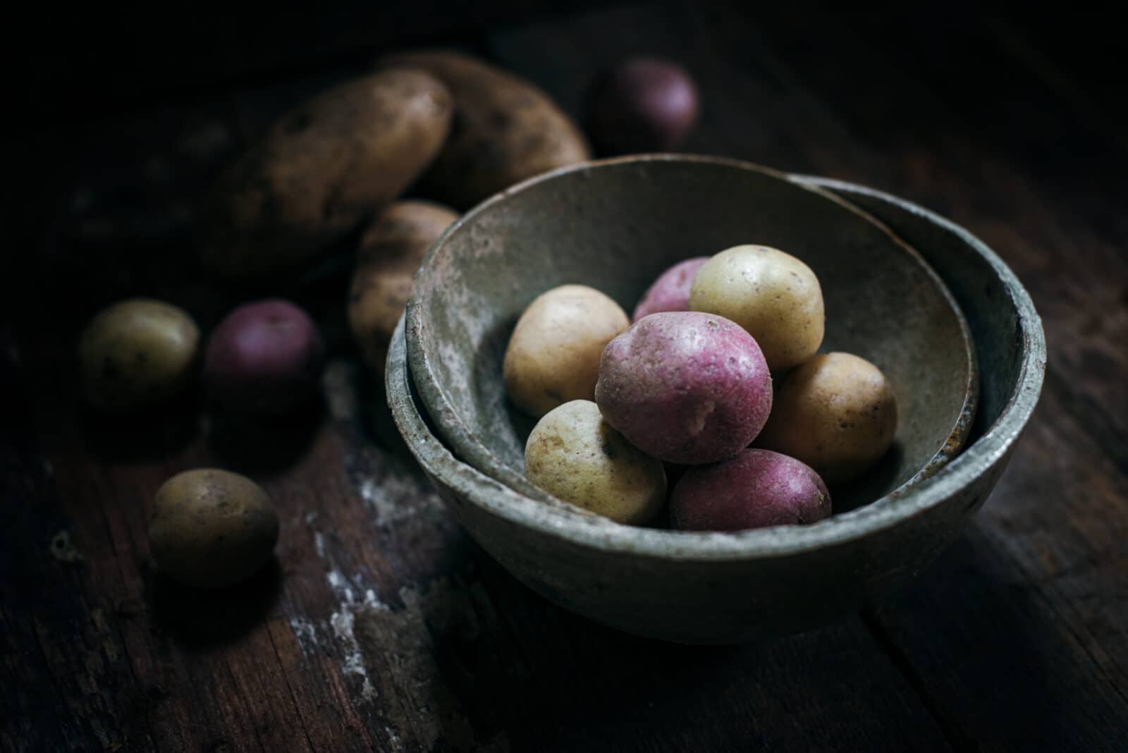 Bowl of Idaho Potatoes