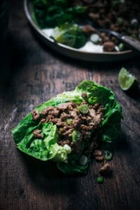 Chicken lettuce wraps recipe