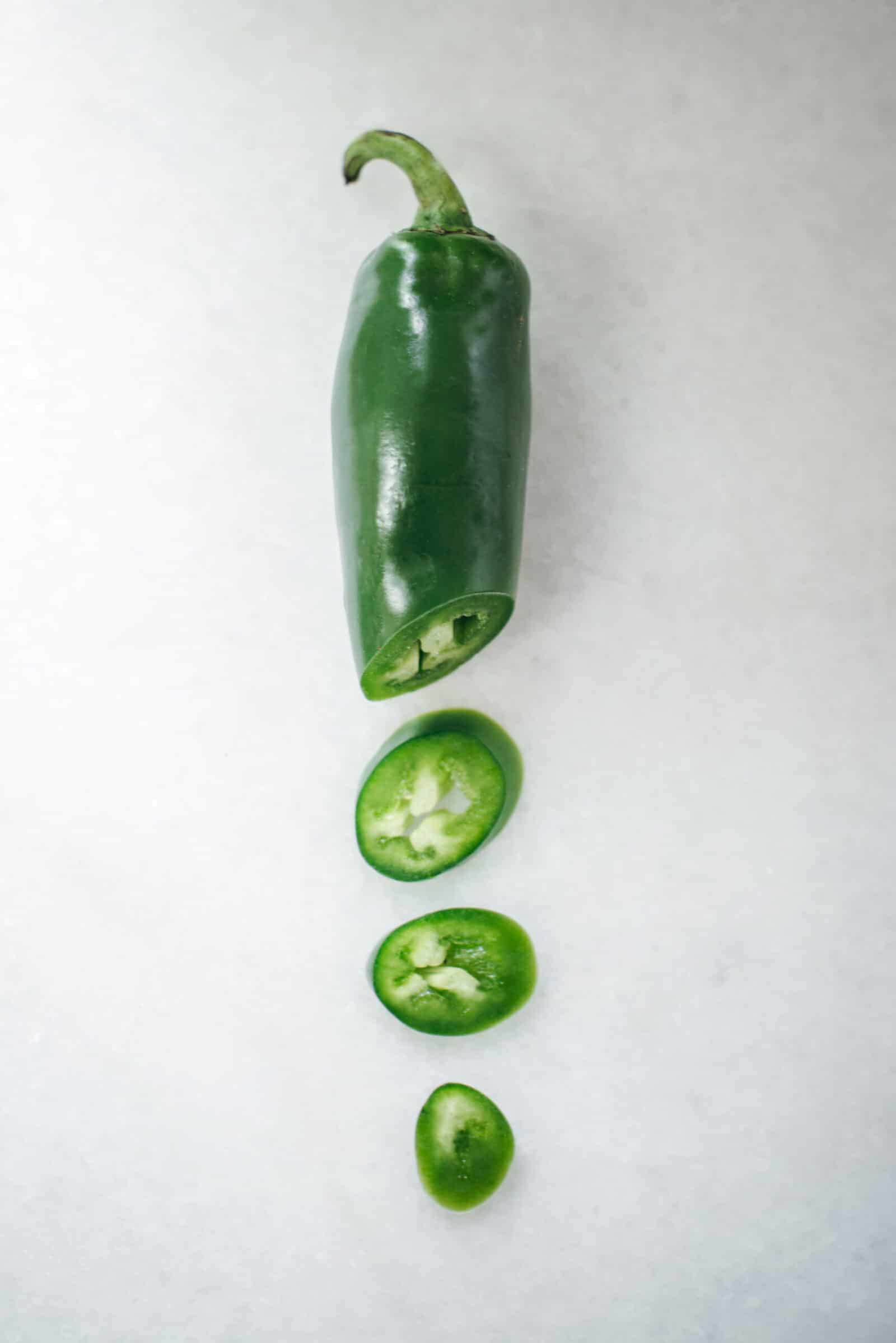 Sliced jalapeno