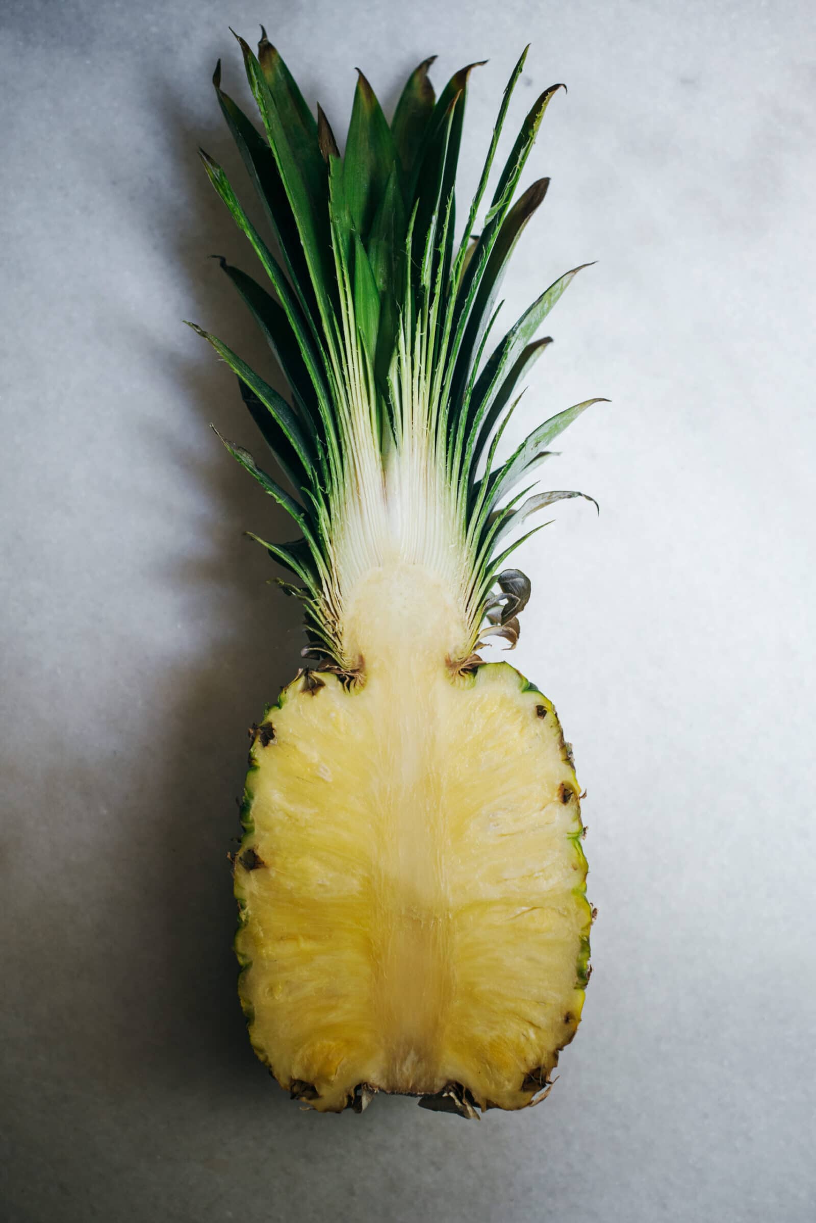 Halved Pineapple