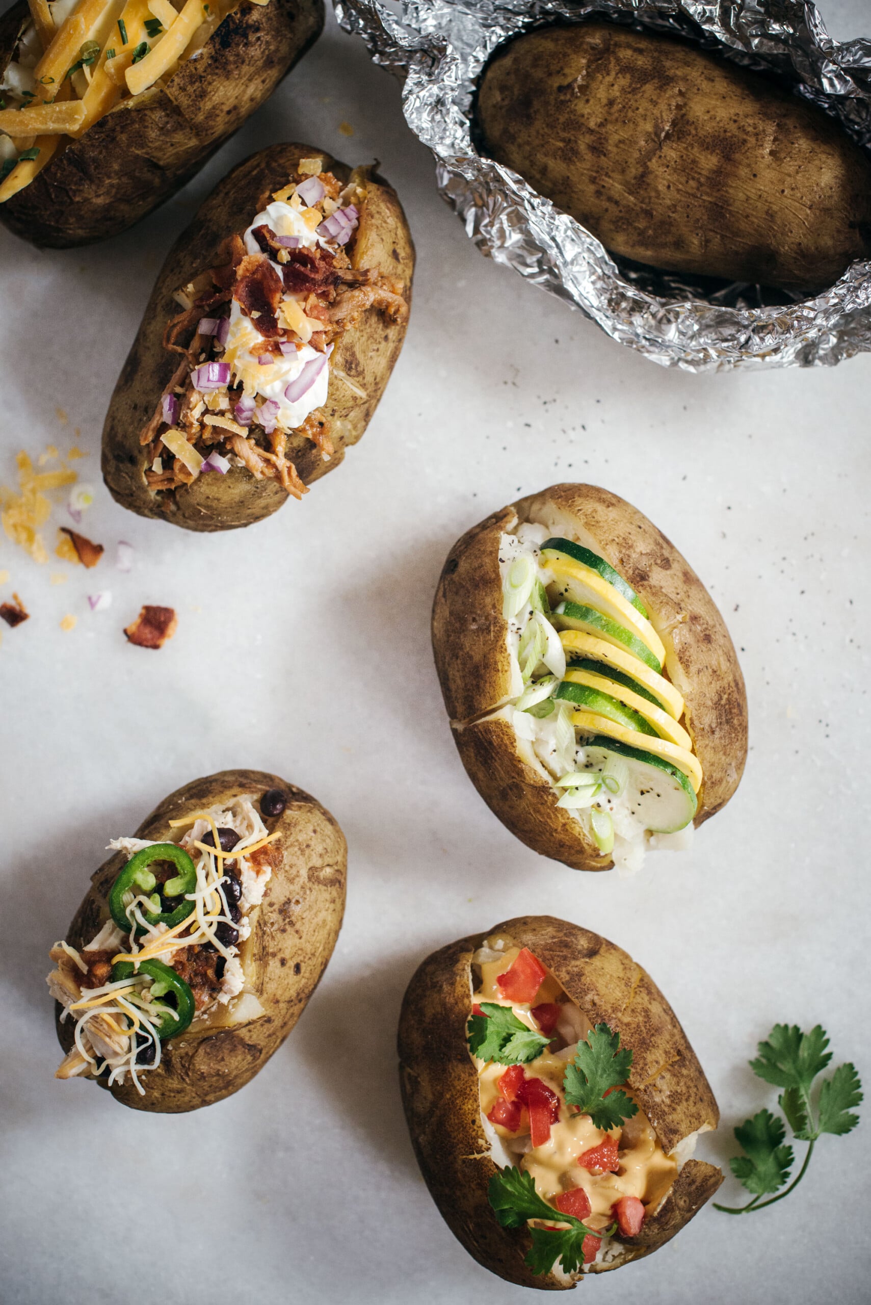 Baked Potato Bar Topping Ideas