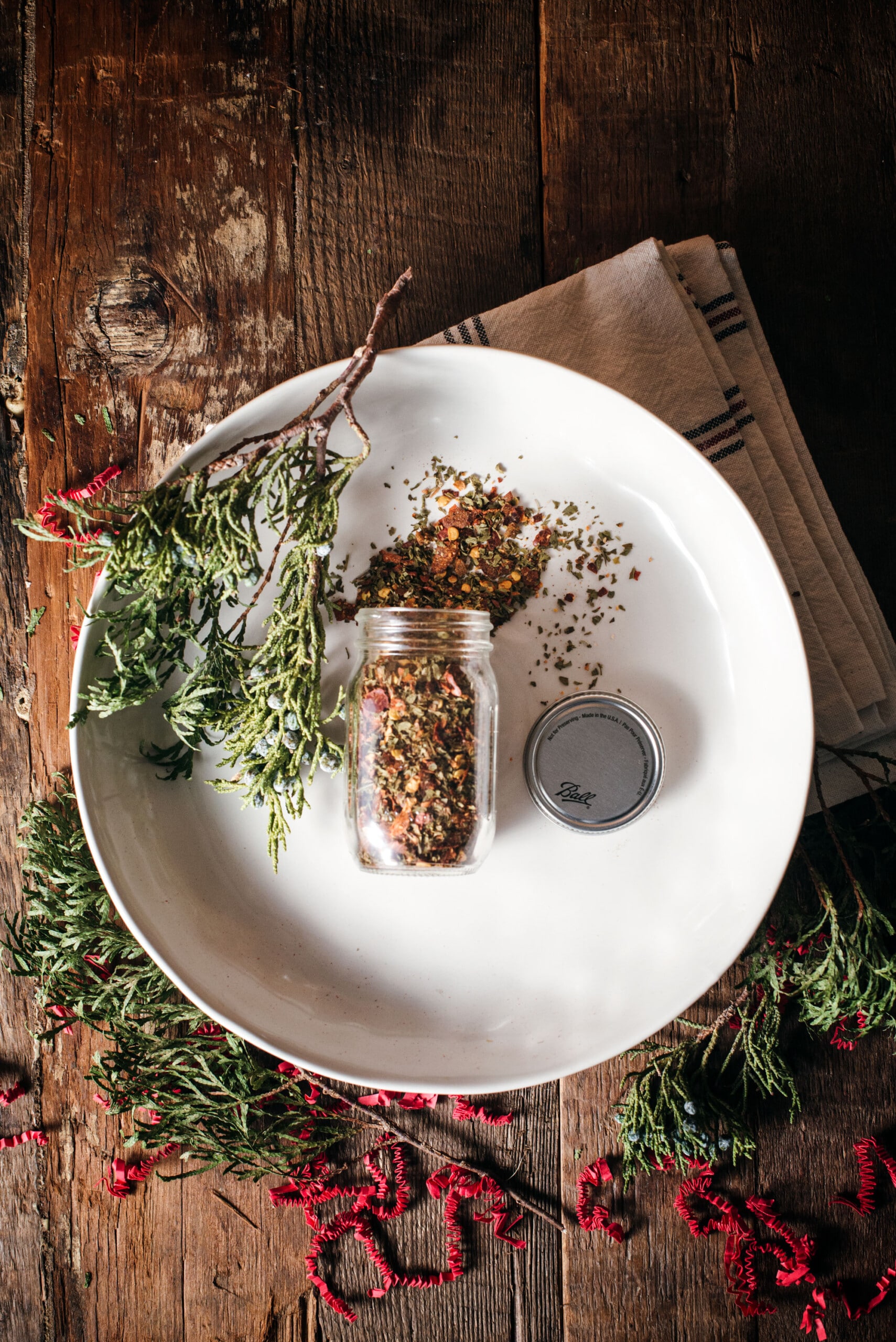 Ball Mini Jars of Bruschetta Herb Mix