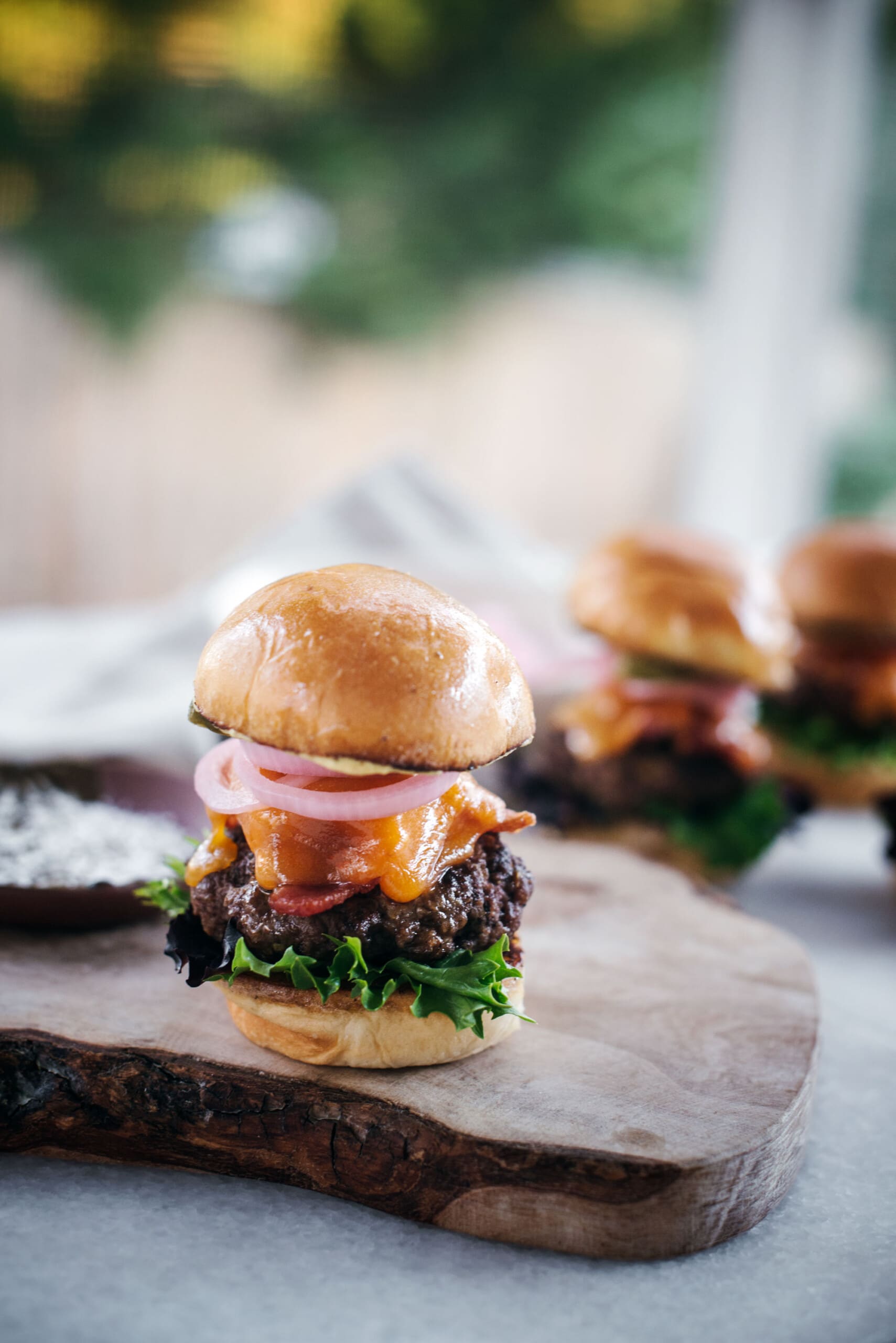 Mustard Burger Sliders for the Big Game