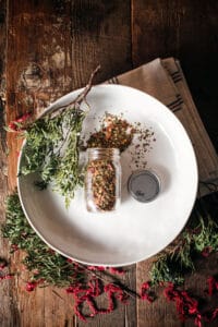 Ball Mini Jars of Bruschetta Herb Mix