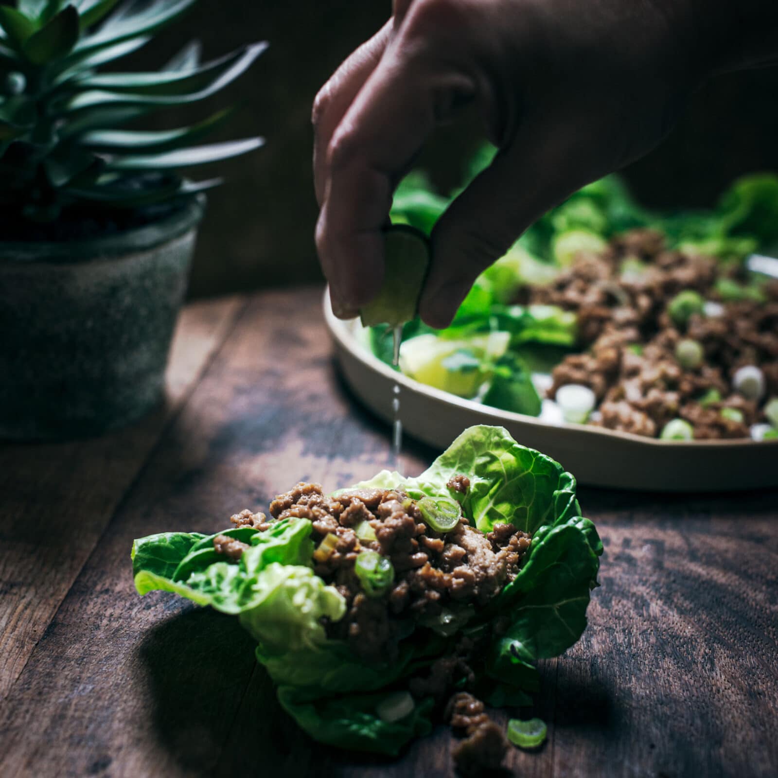 chicken lettuce wraps