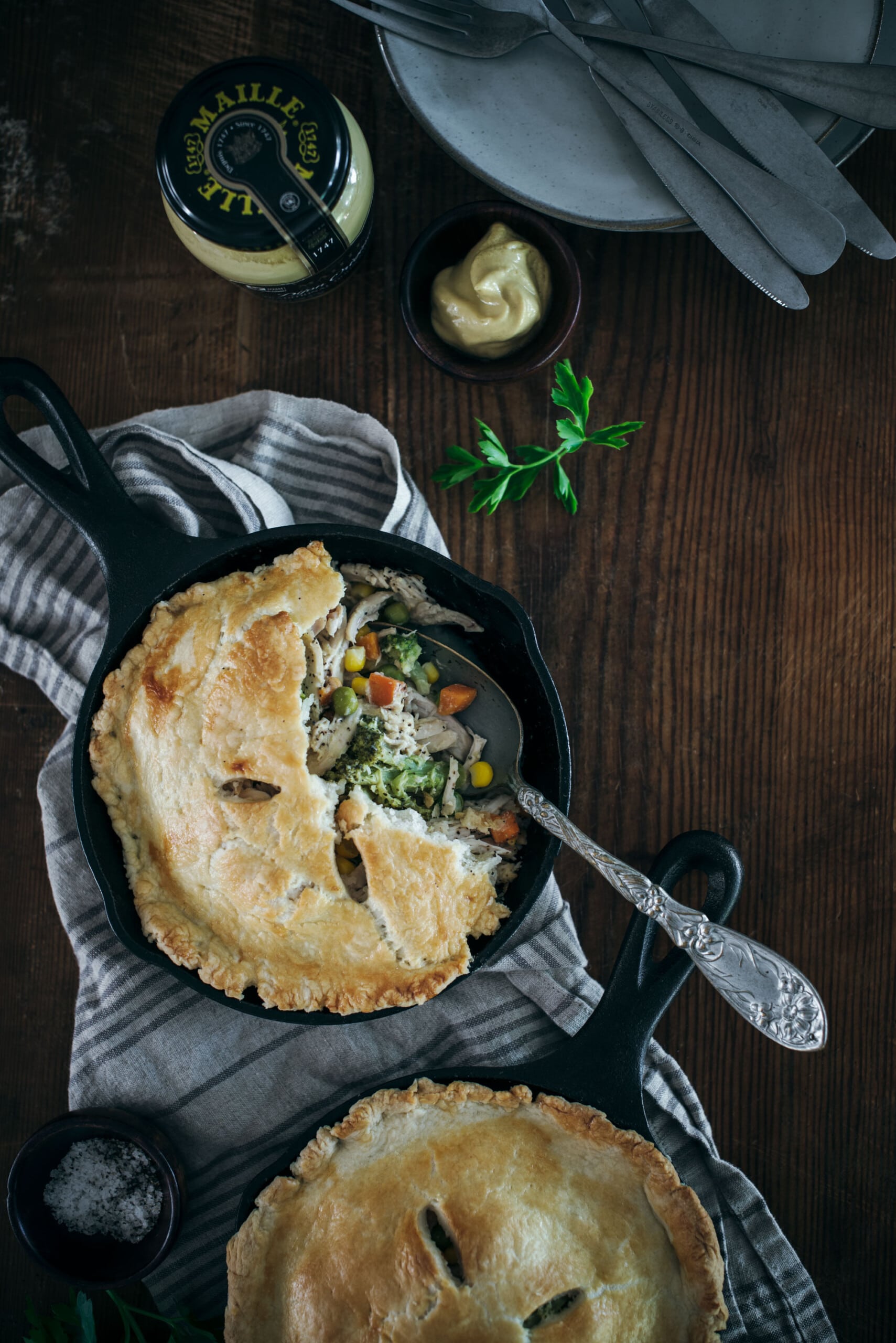 personal chicken pot pies