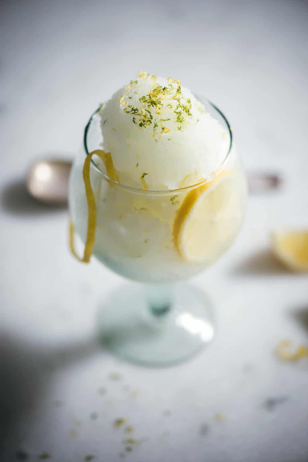 Gin and tonic sorbet ice cream machine hotsell