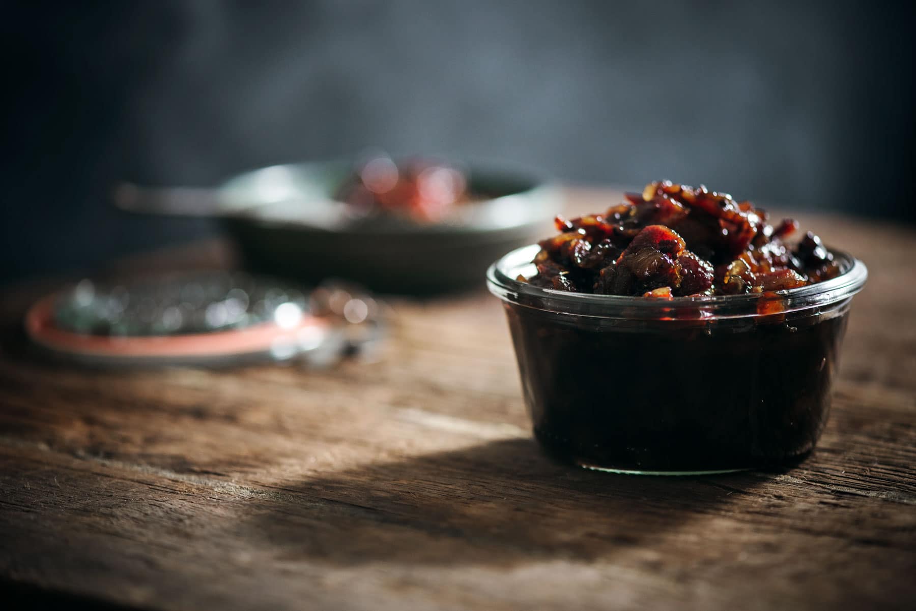 Drip Jam in a bowl