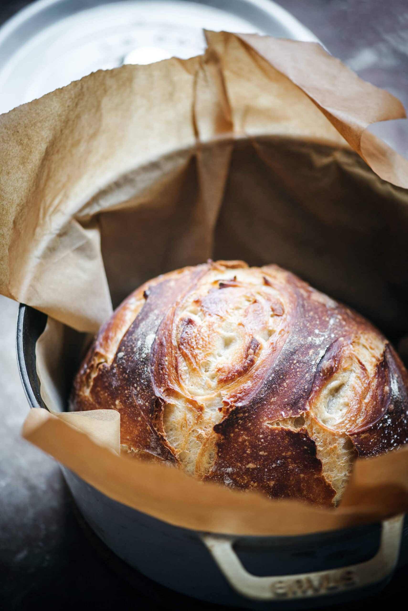 Loaf of artisan bread